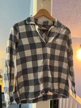 Roots Plaid Pajama Top